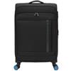 R Roncato Roncato Trolley Medio Linea Clever per Voli Low Cost Bagaglio (Nero, 42x68x26 cm)
