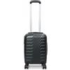 LBF EASY TRIP Bagaglio a Mano Ryanair 40x30x20 cm Ruote Removibili (Nero)
