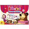 Liscianigiochi Lisciani 07593 - Leggi e gioca con la cartella di Masha e Orso l'inglese