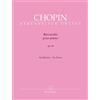 Bärenreiter Barcarolle for Piano in F-sharp major op. 60. Urtext Edition