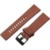 ROUHO Cinturino in Vera Pelle Orologio Quadrante Grande, Bracciale di Ricambio Impermeabile Durevole Uomo per Diesel-Marrone + Nero Fibbia 32mm