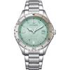 Citizen Orologio analogico da donna Eco-Drive con cinturino in acciaio inox FE6170-88L