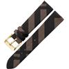 ROUREOX Cinturino in Pelle Fibbia ad Ardiglione in Acciaio Inossidabile, Bracciale di Ricambio Orologio per Burberry BU1938 BU9109 BU9107 BU9014 BU9111