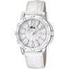 LOTUS Orologio Donna Analogico in Pelle Bianco | Movimento al Quarzo, Vetro Minerale ad Alta Resistenza, Impermeabile 5 ATM, Elegante, Classico e Vintage 15745/1