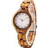 LMWOOD Orologio da polso in legno di acero con incisione, unisex, analogico, al quarzo, per anniversario di moglie
