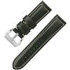 ROUHO Premium Cinturino Orologio en Pelle da Uomo Orologio Fibbia en Metallo Ultra Morbido Cinturino da Polso per Panerai