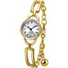 ARUNASC orologi Orologi eleganti da donna, vintage, orologio al quarzo, delicato, da polso, da donna, con cinturino a maglie piccole e catena. smartwatch