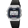 Gosasa Orologio digitale multifunzione sportivo unisex, classico, unisex, con cinturino in acciaio inox, impermeabile, elettronico, a LED, B1 Bianco, Sportivo