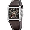 Festina Orologio Uomo Analogico - Pelle Marrone - Movimento al Quarzo - Cronografo - Vetro Minerale Alta Resistenza - Impermeabile 5 ATM - Elegante - F20653/4 Special Prices