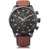 CURREN 8250 Sport Uomo Vigilanza al quarzo Modo Relogio Masculino Uomo Vigilanze Militari