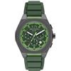 Armani Exchange Orologio per uomo, movimento cronografo al quarzo e cassa da 44 mm con cinturino in silicone