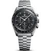 RollsTimi PD 1701 Orologio Uomo VK63 Orologio al Quarzo Cinturino in Acciaio Inox 100 Metri Resistente all'Acqua Elegante Sport Business Elegante Orologi Regalo da Uomo.