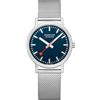 Mondaine Classic orologio Donna Analogico Al quarzo con cinturino in Acciaio INOX A660.30314.40SBJ