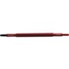 KD89 Horotec MSA05.01x - Strumento per la posa facile degli aghi per orologi con punte in delrin, manico in alluminio anodizzato, rosso, 05.019