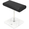 Oshhni Stand Del Display di Pelle PU Gli Orologi, Bianco Argento