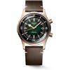 Longines orologio The Longines Legend Diver Watch 42mm verde automatico bronzo titanio L3.774.1.50.2