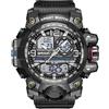 KXAITO Orologi da uomo Sport Outdoor Impermeabile Militare Orologio Data Multi Funzione Tattiche LED Face Alarm Cronometro per gli Uomini 3133