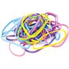 nikoffice Elastici in gomma e lattice Nikoffice in busta da 45 g colori fluo e misure assortite - 18NIK059