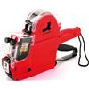 Q-Connect Prezzatrice Q-Connect a due righe rossa a 10 caratteri KF00711