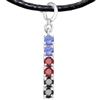 Iri jewelry Charm Bandiera Poliamore Pride Argento 925 Placcato Platino LGBTQ+ Gioiello