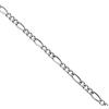Moun Jewels Catena figaro unisex in Argento 925