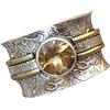 Kanika Jewelry Trove 925 Sterling Silver Citrine Cut Handmade Ring Bands for Women & Girl