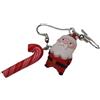 Linsonnia Creazioni Orecchini Babbo Natale e candy cane
