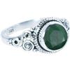 GEMS VIBES Anello in rodocrosite rosa Gems Vibes, in argento sterling 925, per donne, ragazze e mamme, regalo per ogni occasione, forma rotonda, pietra preziosa, anello boho fatto a mano, misura 7