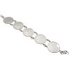 Cozzi Gioielli Bracciale in Argento 925 con Monete da 500 lire in Argento serie Quadriga - Centenario - Braccialetto