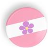 Generic Saffico Pride Flag spilla con bandiera dell'orgoglio o calamita da frigorifero LGBT LGBTQ LGBTQI LGBTQIA
