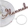 FranJohnsonHouse Set Segnabicchieri, Segna calici Personalizzati, Nomi Piccoli Tagliati al Laser, Segnaposto in Legno o Acrilico, Bomboniere Matrimonio e Decorazioni per Feste