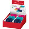 Faber-Castell Gomma Faber Castell mini Sleeve 3 colori assortiti pastello - 182445