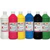 DECO Tempera Deco 1000 ml in conf. 6 flaconi colori assortiti 09423