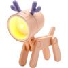 Realpower Torcia LED a forma di cervo rosa