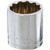 Crescent 3/8 Drive 12 Point Standard Metric Socket 21mm - CDS51N