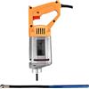 POOIQX Vibratore in calcestruzzo for vibratore in cemento for di costruzione a mano 1m 1,2 m .5m. Tubo flessibile,Alta efficienza(3800W 2 meter rod)