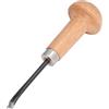 Naroote Scalpello per Intaglio del Legno Lama in Acciaio Resistente per Tagli Fini e Intaglio per la Lavorazione del Legno Manico in Faggio