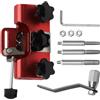 KSJOAIDDE Catena Saw Affilatura Jig Tool Kit Lunghezza 8,5 cm Robusta Lega di Alluminio Portatile Rosso