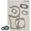 pljYocdO Set completo di guarnizione for testata cilindro, marmitta, carter, carburatore, adatto for motosega Pro 6200 62cc YD62 G621 G620(1x Gaskets Seals)