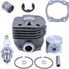 DORFEY Kit guarnizione cuscinetto pistone cilindro 50mm adatto for motosega h-u-s-q-v-a-r-n=a 365 371 372 XP 362 motore a 2 tempi parti motore
