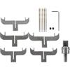 COHEALI Kit Utensili per Lavorazione Legno Punte in per Braccialetti e Perline in Legno, per Fai da Te e Creazione Artigianale