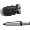 Generic Mandrino per Tornio Autoserrante Senza Chiave per capacità da 1 a 16 Mm con Albero Conico, Solida Struttura in Acciaio 45# per Serraggio e Sbloccaggio Rapidi, Adatto a Vari Utensili Manuali