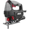 SKIL 4390 AA seghetto alternativo (710 W, cambio lama veloce, lampada da lavoro a LED, con adattatore, lunghezza 20 mm) F0154390AA