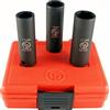Chicago Pneumatic SS413DTW 1/2 Drive 3 pezzi metrico sottile parete Impact Socket Set