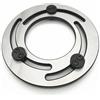 Generic idraulico a tre ganasce Chuck, regolabile in acciaio morbido ganascia per tornio CNC, 4-15 pollici anello di alesatura, tornitura utensile da taglio,