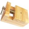 HINTRMENT Morsa da Banco per Intaglio su Pietra e Legno, Morsetto Portatile in Pino per Incisione di Sigilli, Set Utensili per Scultura e Fissaggio Artigianale, Supporto per Lavori Manuali