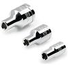 TEKTON 1/4, 3/8, 1/2 pollice Drive Magnetico Hex Bit Holder Set (3 pezzi) | SHA99021