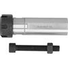 Klanata Portapinze con codolo cilindrico SL32 ER25 80L Asta di prolunga per utensili di maschiatura per torni CNC, design con foro passante di raffreddamento interno con diametro esterno