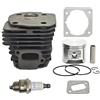GTWSQQ Kit guarnizione pistone cilindro grande alesaggio da 45 mm for motosega Jonsered CS 2152 EPA CS 2150 CS 2147 EPA for Nikasil placcato 537253102