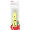 Dritz Metro a nastro, vinile, giallo, 5/8 x60